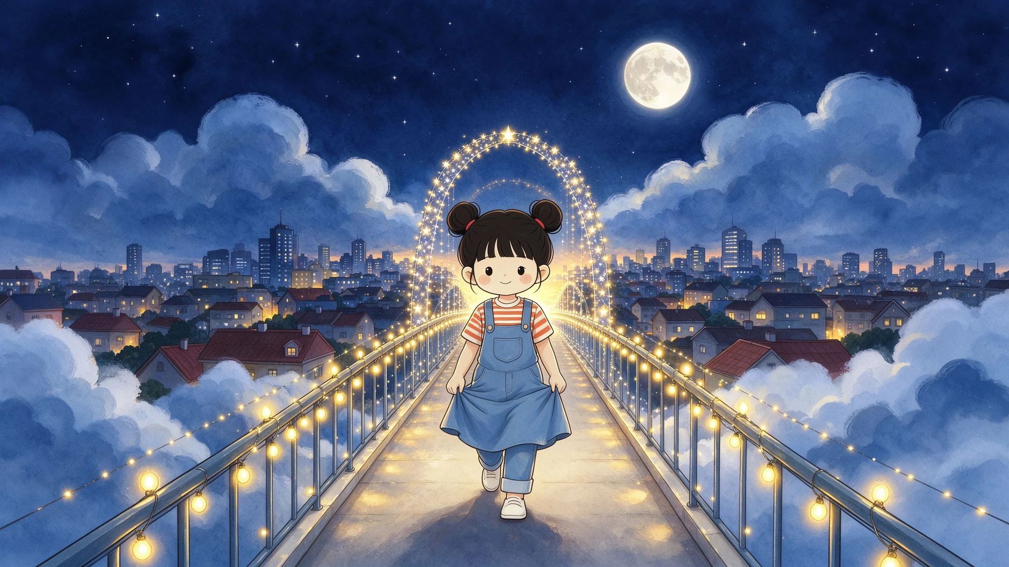 夜·城市橋
