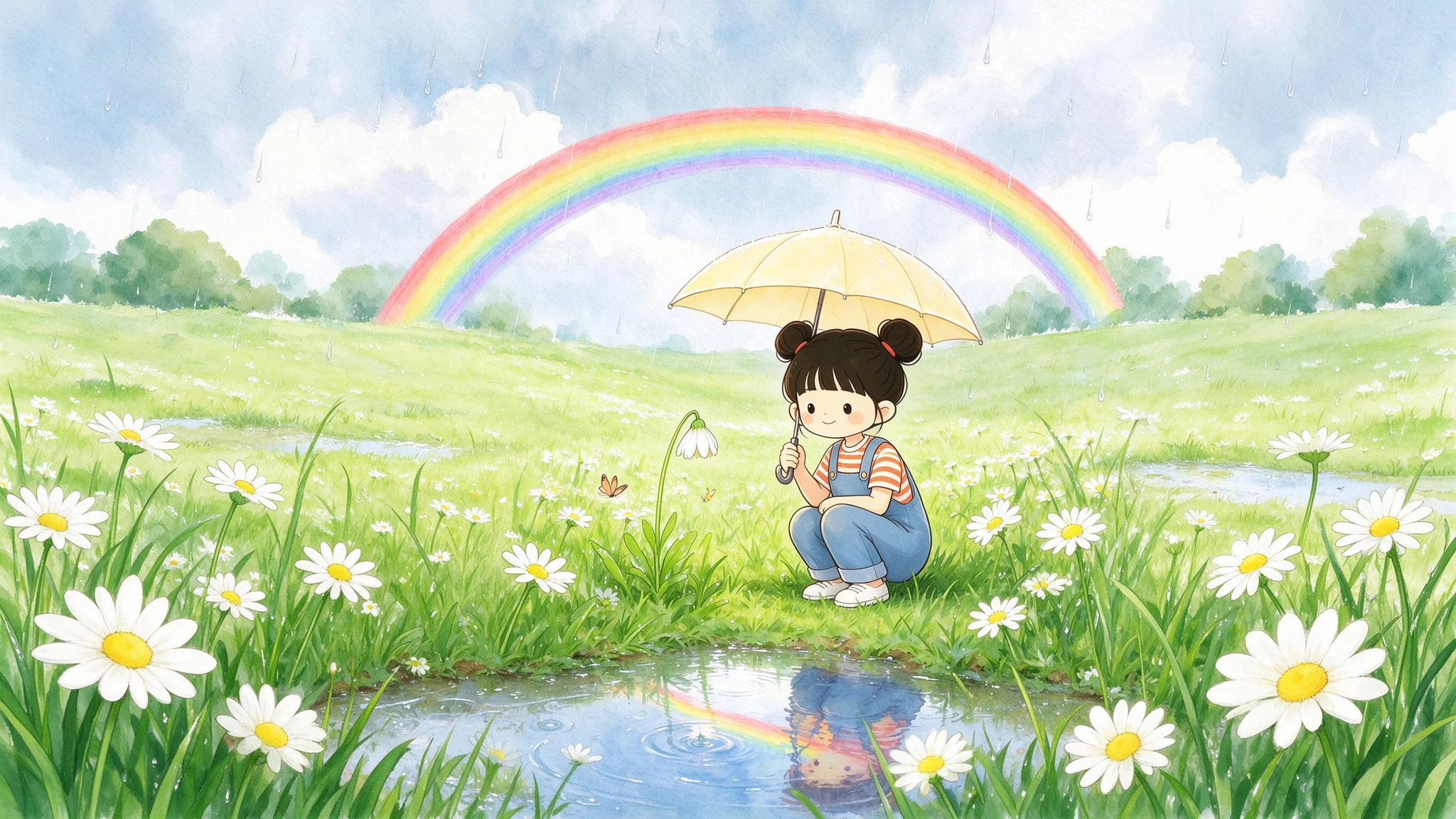 春·雛菊散步