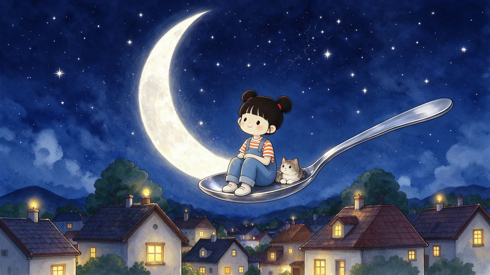 月·月牙坐